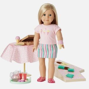 American girl 25 piece time for a party set new in sealed box